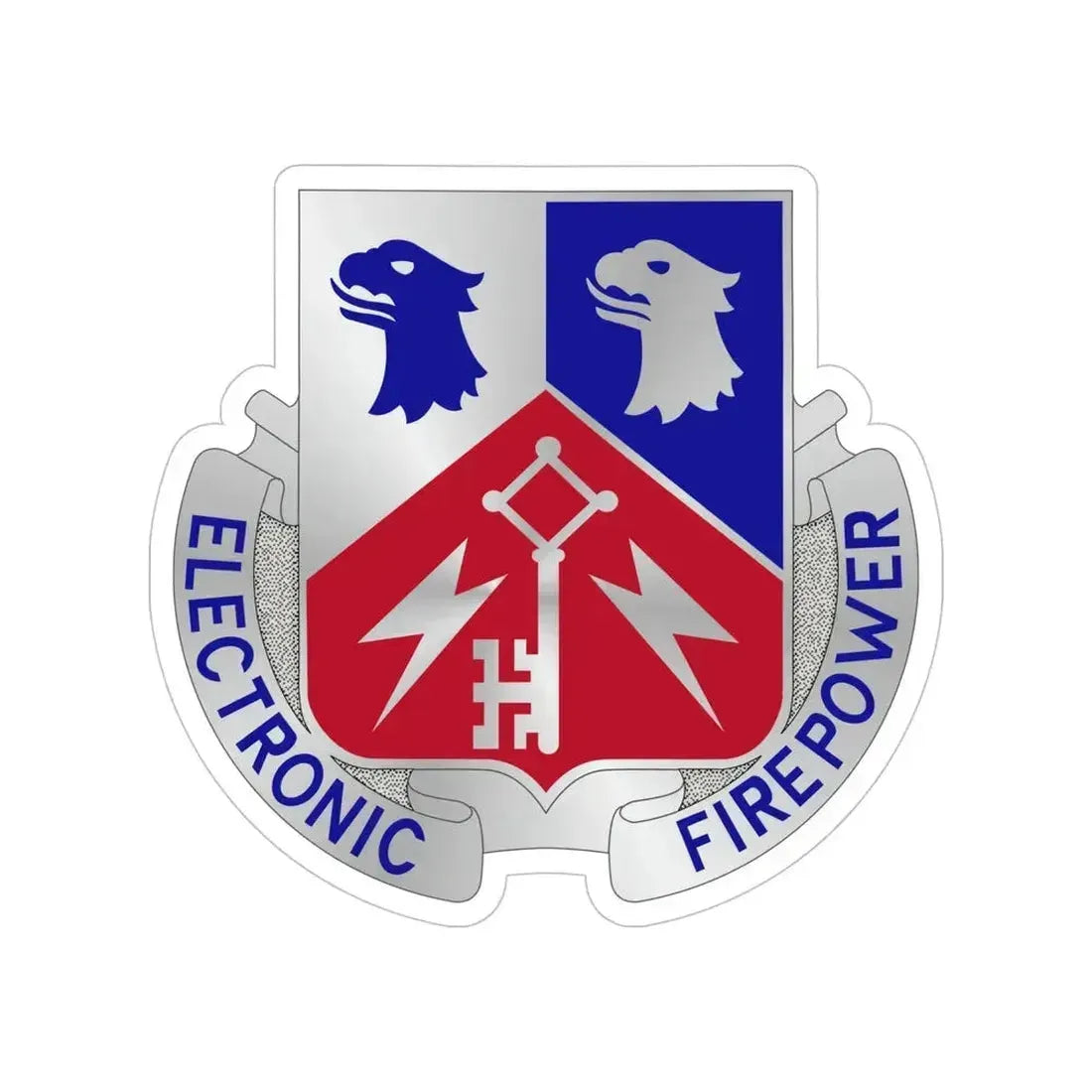 307 Military Intelligence Battalion (U.S. Army) Transparent STICKER Die-Cut Vinyl Decal 5 Inch - The Sticker Space