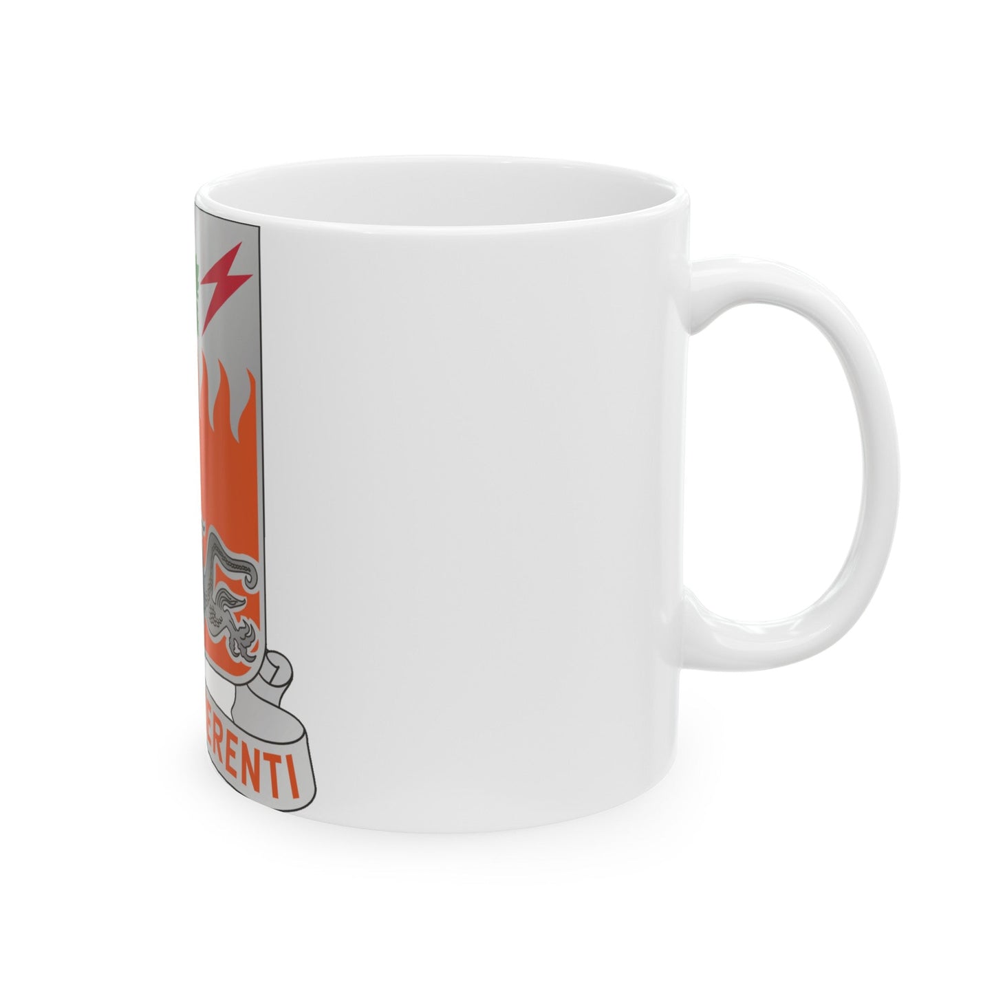 307 Signal Battalion (U.S. Army) White Coffee Mug-The Sticker Space