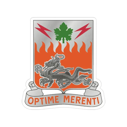 307 Signal Battalion (U.S. Army) Transparent STICKER Die-Cut Vinyl Decal 3 Inch - The Sticker Space