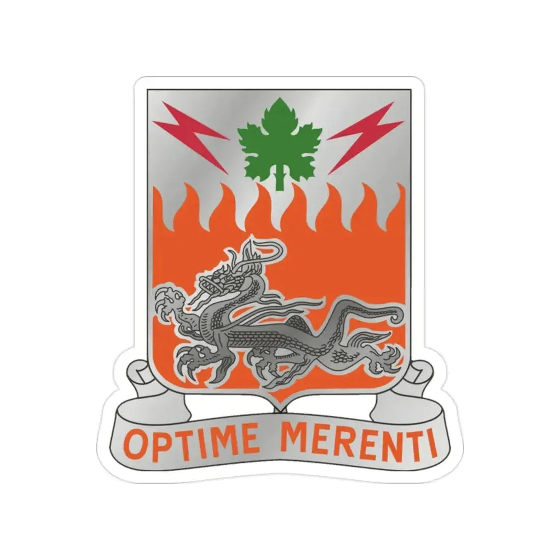 307 Signal Battalion (U.S. Army) Transparent STICKER Die-Cut Vinyl Decal - The Sticker Space