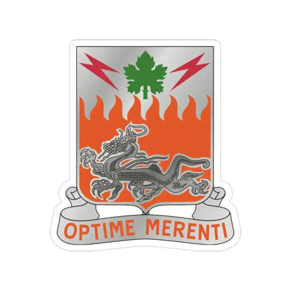 307 Signal Battalion (U.S. Army) Transparent STICKER Die-Cut Vinyl Decal - The Sticker Space