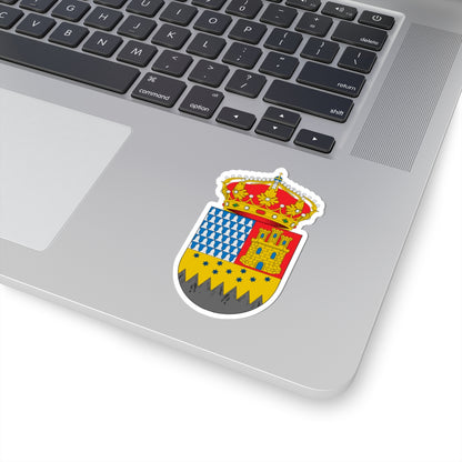 Escudo de Descargamaría (Spain) (Coat of Arms) STICKER Vinyl Kiss-Cut Decal