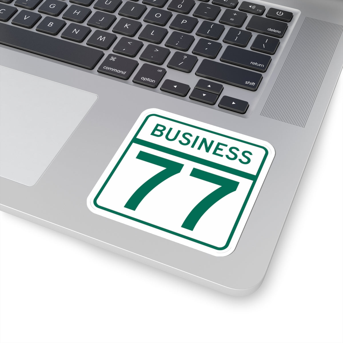 MD Route 77 Business (Maryland) (Road Sign) STICKER Vinyl Kiss-Cut Decal
