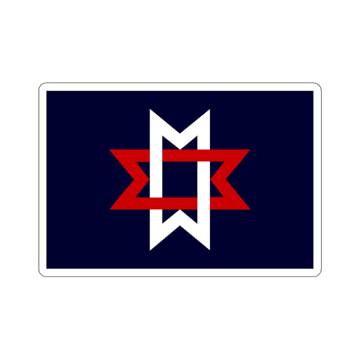 Flag of Maryville, Tennessee - STICKER Vinyl Kiss-Cut Decal