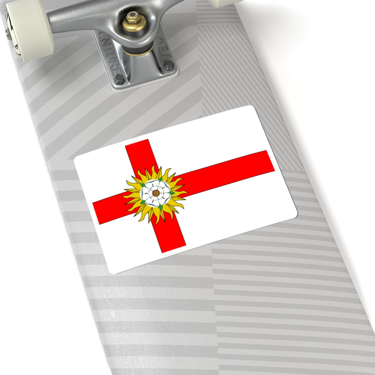 Flag of Yorkshire Flag Institute (England) STICKER Vinyl Kiss-Cut Decal