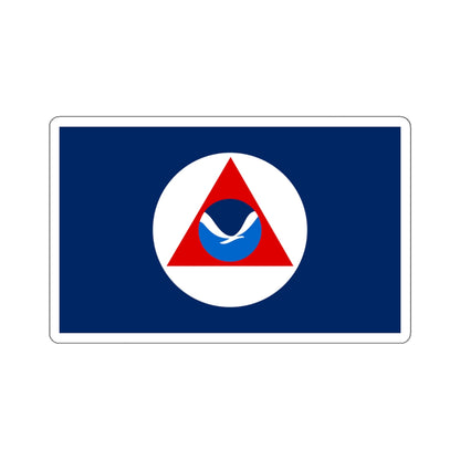 National Oceanic and Atmospheric Administration Flag - STICKER Vinyl Kiss-Cut Decal