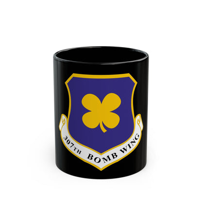 307th Bomb Wing (U.S. Air Force) Black Coffee Mug-11oz-The Sticker Space