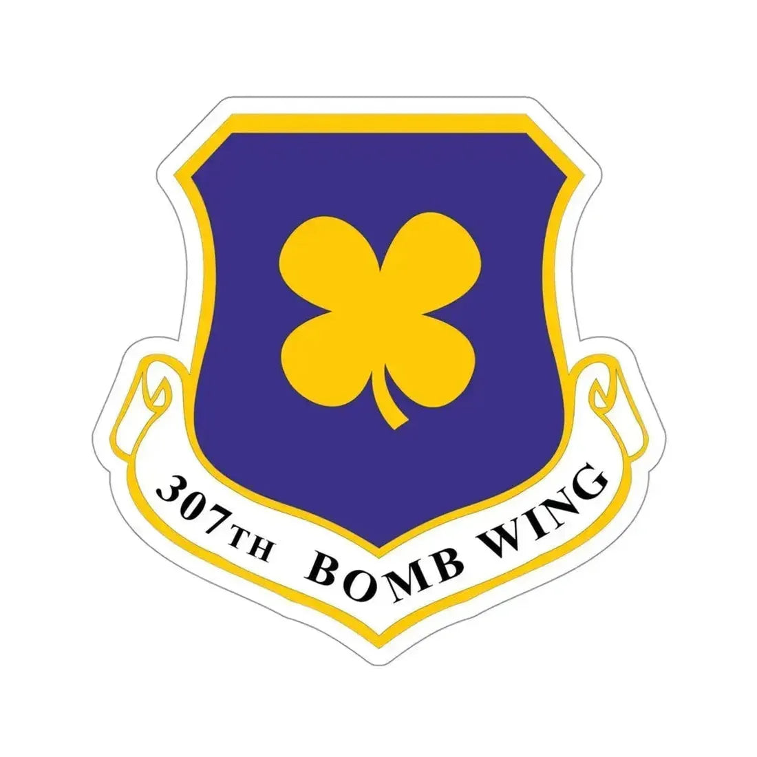 307th Bomb Wing (U.S. Air Force) STICKER Vinyl Die-Cut Decal 4 Inch - The Sticker Space