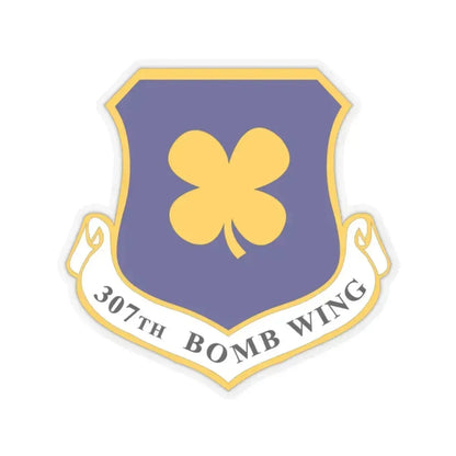 307th Bomb Wing (U.S. Air Force) STICKER Vinyl Kiss-Cut Decal 2 Inch Transparent - The Sticker Space