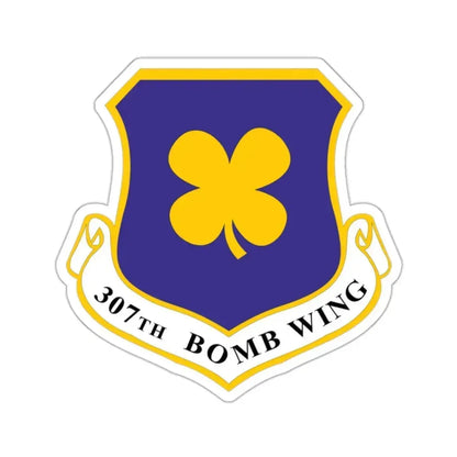 307th Bomb Wing (U.S. Air Force) STICKER Vinyl Kiss-Cut Decal 2 Inch White - The Sticker Space