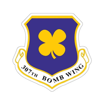307th Bomb Wing (U.S. Air Force) STICKER Vinyl Kiss-Cut Decal 3 Inch White - The Sticker Space