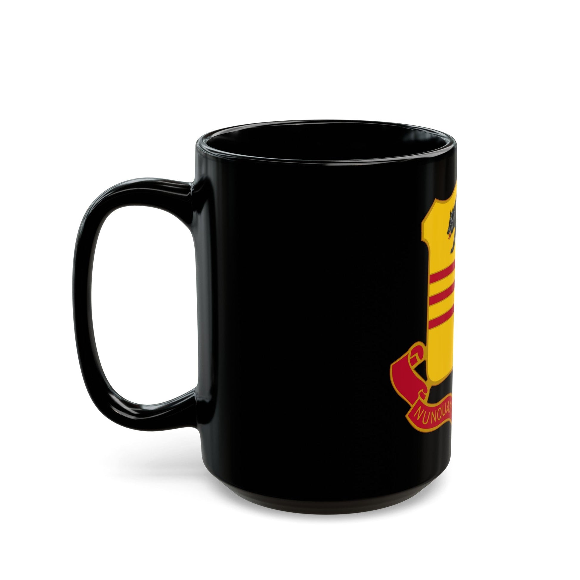 308 Cavalry Regiment (U.S. Army) Black Coffee Mug-The Sticker Space