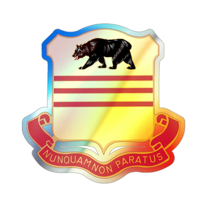 308 Cavalry Regiment (U.S. Army) Holographic STICKER Die-Cut Vinyl Decal-2 Inch-The Sticker Space