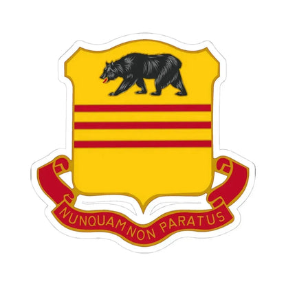 308 Cavalry Regiment (U.S. Army) STICKER Vinyl Kiss-Cut Decal 4 Inch White - The Sticker Space