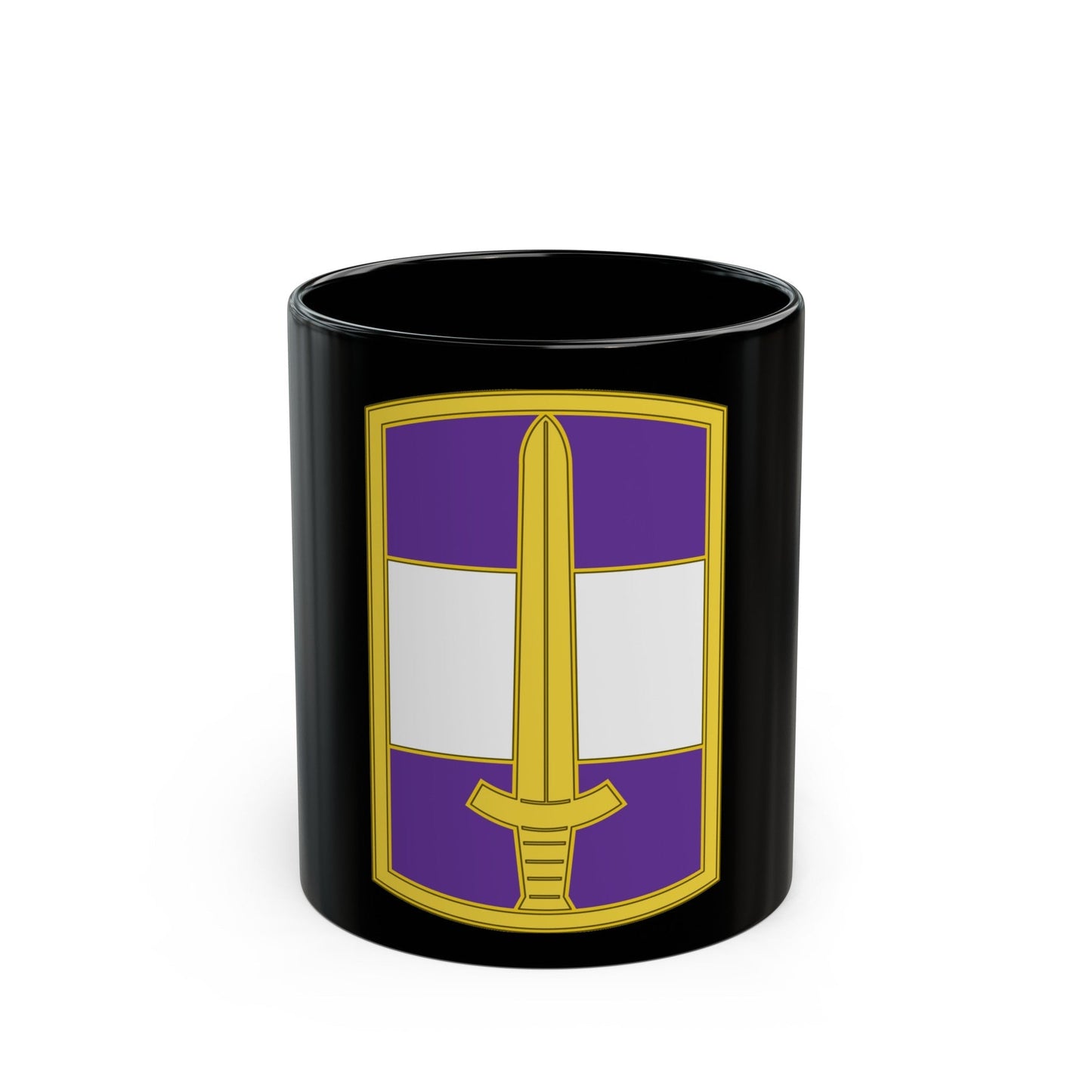 308 Civil Affairs Brigade 3 (U.S. Army) Black Coffee Mug-11oz-The Sticker Space