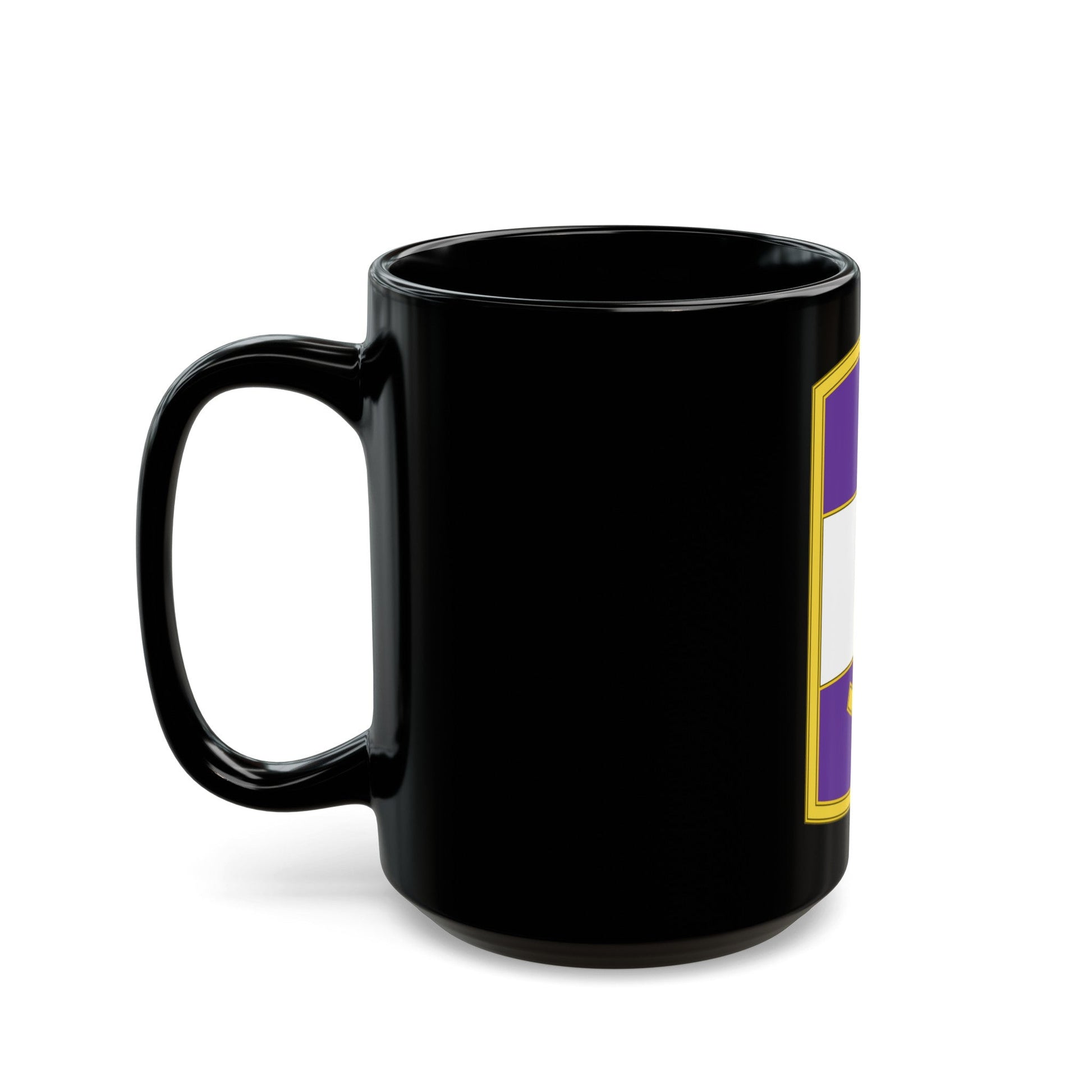 308 Civil Affairs Brigade 3 (U.S. Army) Black Coffee Mug-The Sticker Space