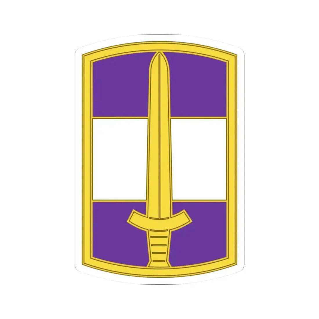 308 Civil Affairs Brigade 3 (U.S. Army) STICKER Vinyl Kiss-Cut Decal 2 Inch White - The Sticker Space