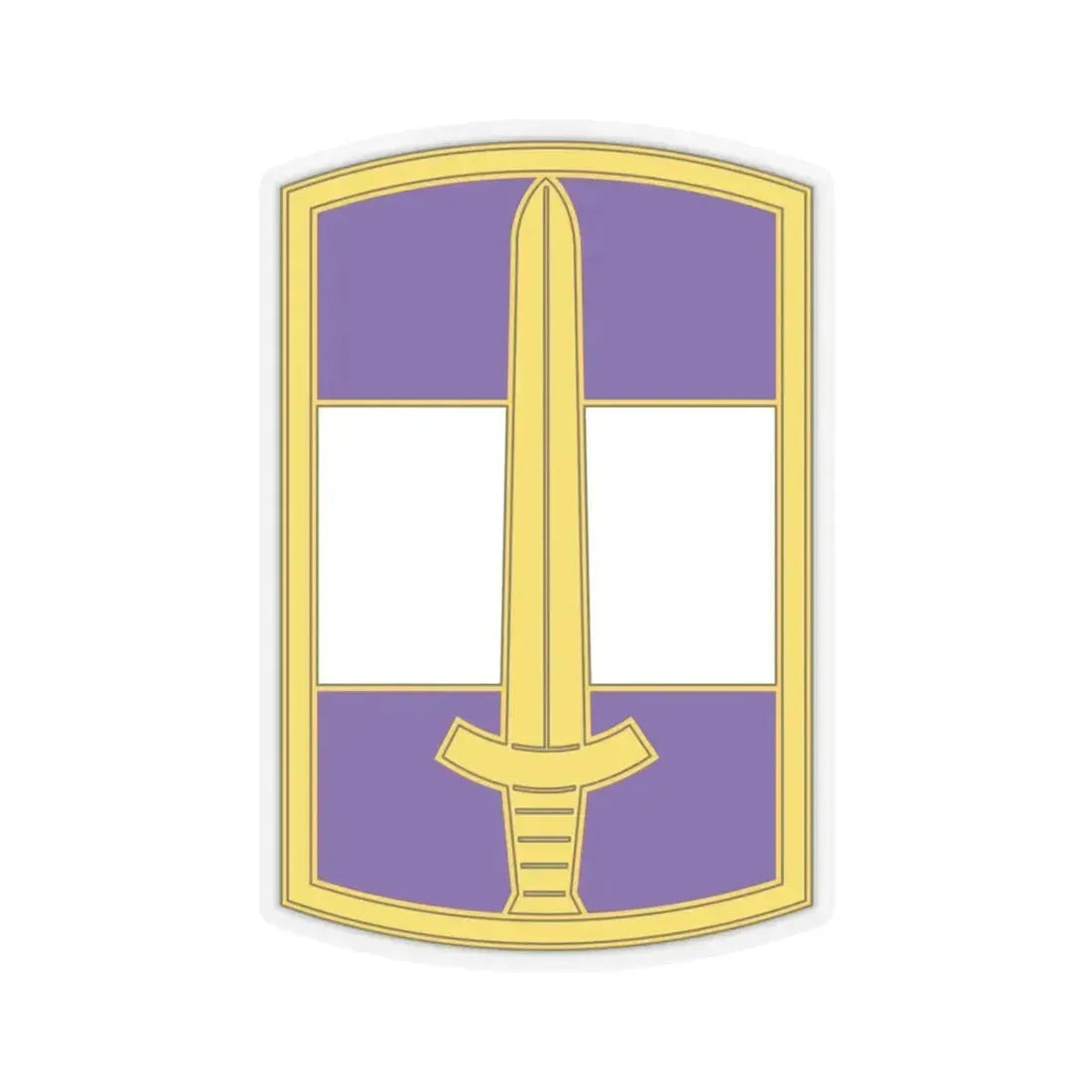 308 Civil Affairs Brigade 3 (U.S. Army) STICKER Vinyl Kiss-Cut Decal 3 Inch Transparent - The Sticker Space