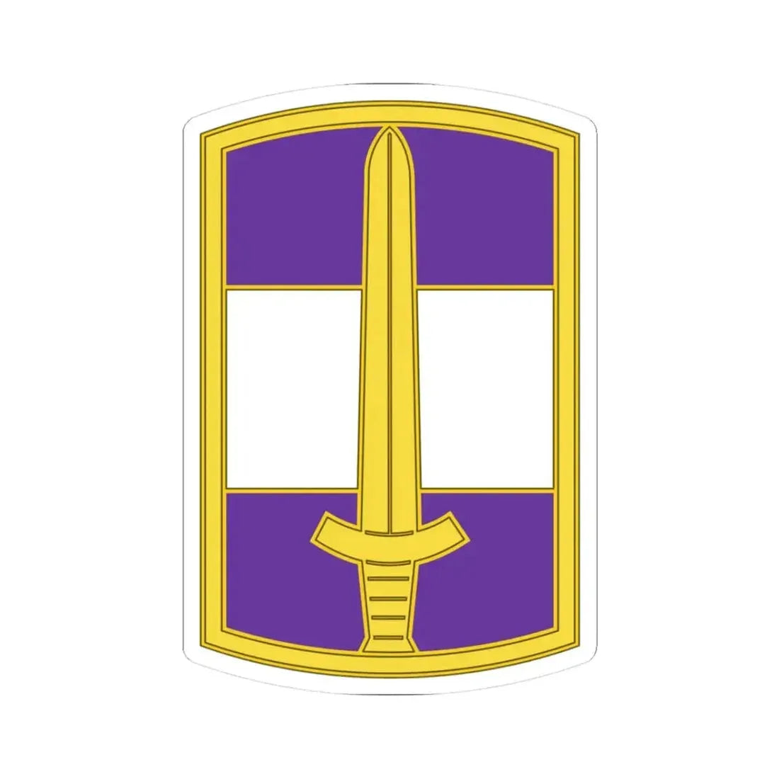 308 Civil Affairs Brigade 3 (U.S. Army) STICKER Vinyl Kiss-Cut Decal 3 Inch White - The Sticker Space
