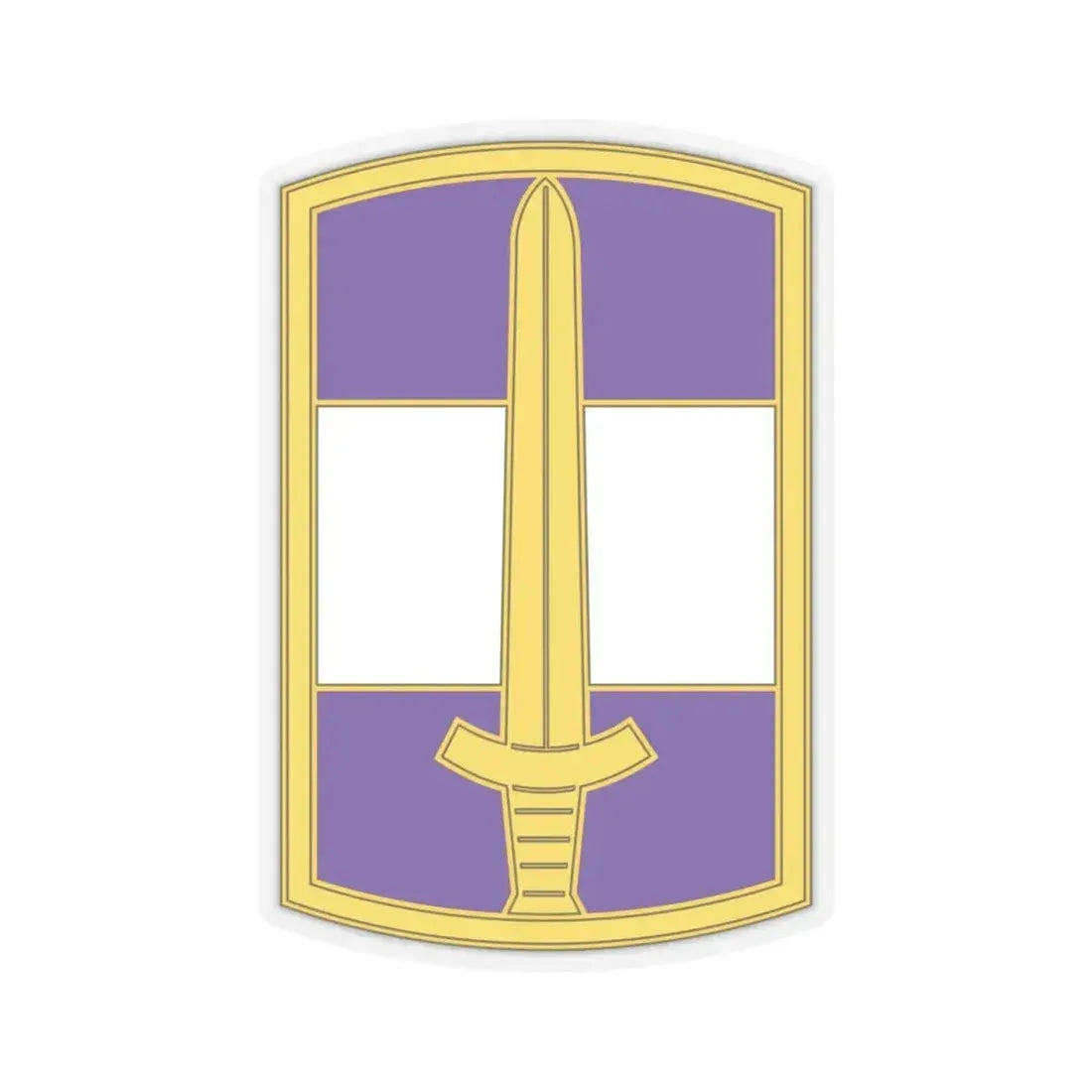308 Civil Affairs Brigade 3 (U.S. Army) STICKER Vinyl Kiss-Cut Decal 4 Inch Transparent - The Sticker Space