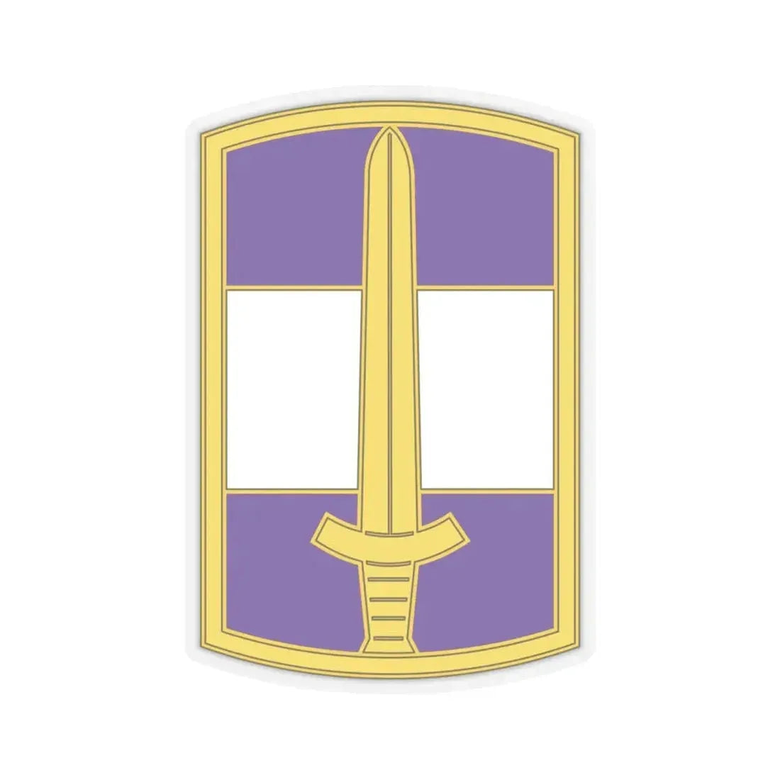 308 Civil Affairs Brigade 3 (U.S. Army) STICKER Vinyl Kiss-Cut Decal 6 Inch Transparent - The Sticker Space