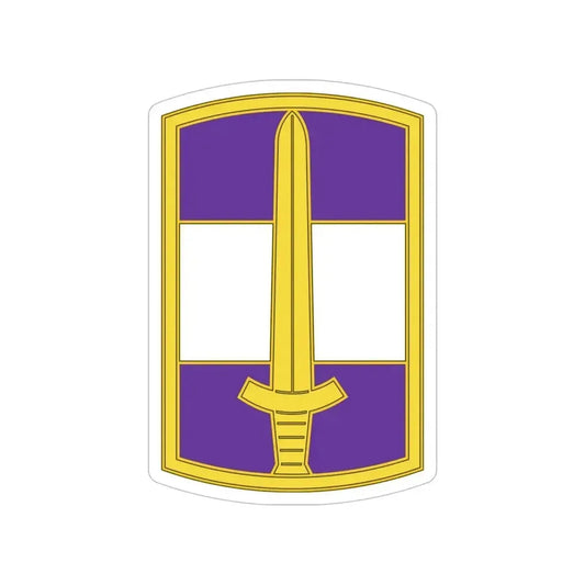 308 Civil Affairs Brigade 3 (U.S. Army) Transparent STICKER Die-Cut Vinyl Decal 6 Inch - The Sticker Space
