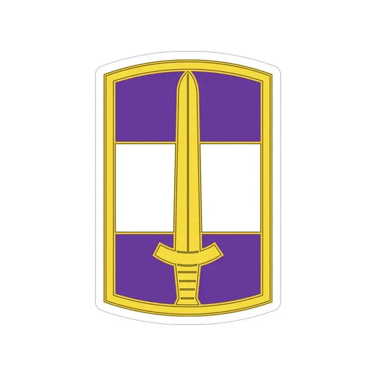 308 Civil Affairs Brigade 3 (U.S. Army) Transparent STICKER Die-Cut Vinyl Decal 6 Inch - The Sticker Space