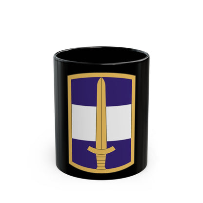 308 Civil Affairs Brigade (U.S. Army) Black Coffee Mug-11oz-The Sticker Space