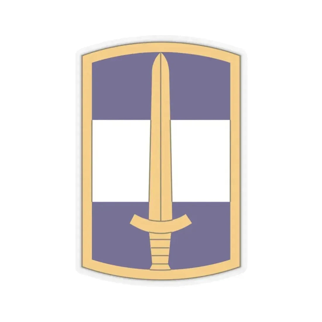 308 Civil Affairs Brigade (U.S. Army) STICKER Vinyl Kiss-Cut Decal 4 Inch Transparent - The Sticker Space
