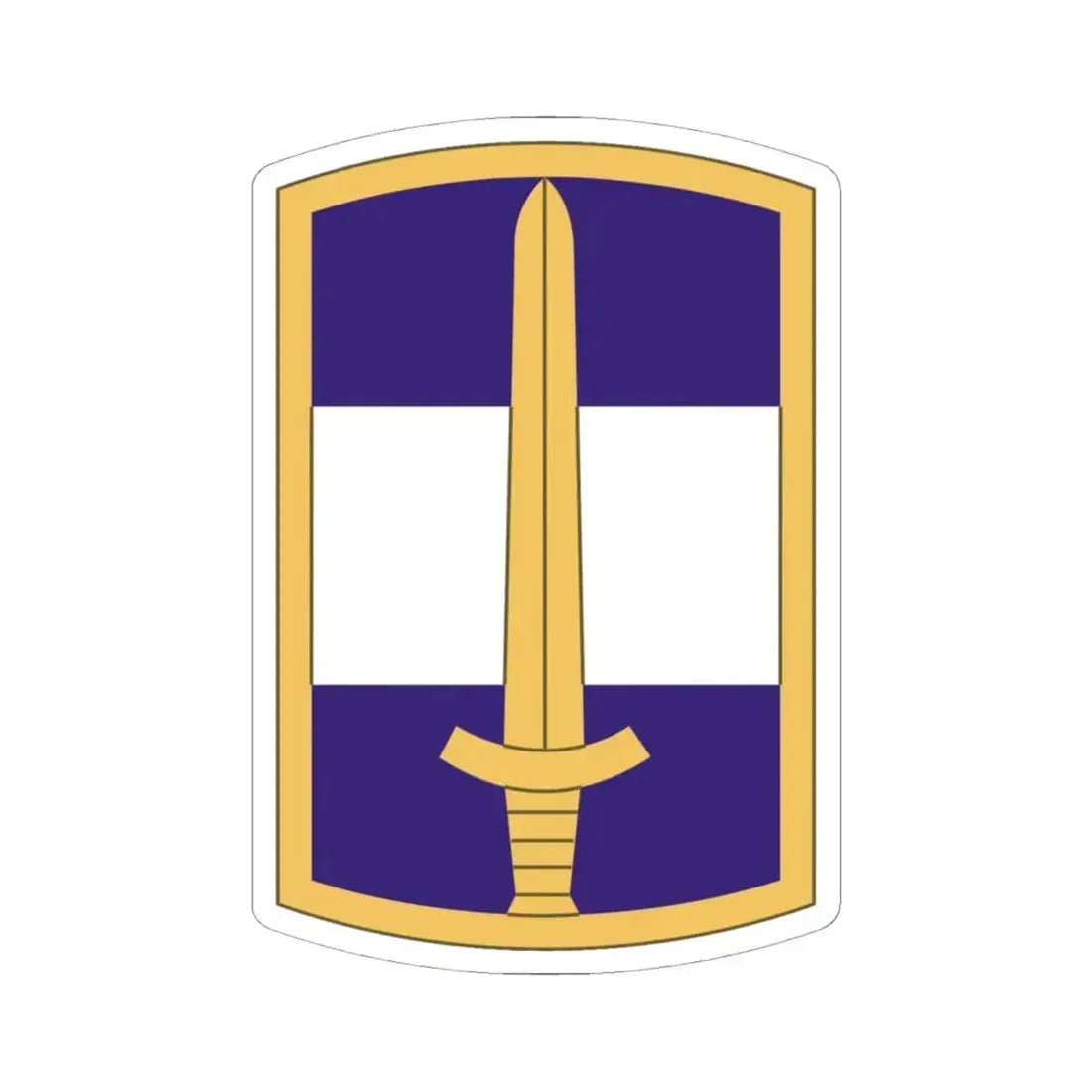 308 Civil Affairs Brigade (U.S. Army) STICKER Vinyl Kiss-Cut Decal 6 Inch White - The Sticker Space
