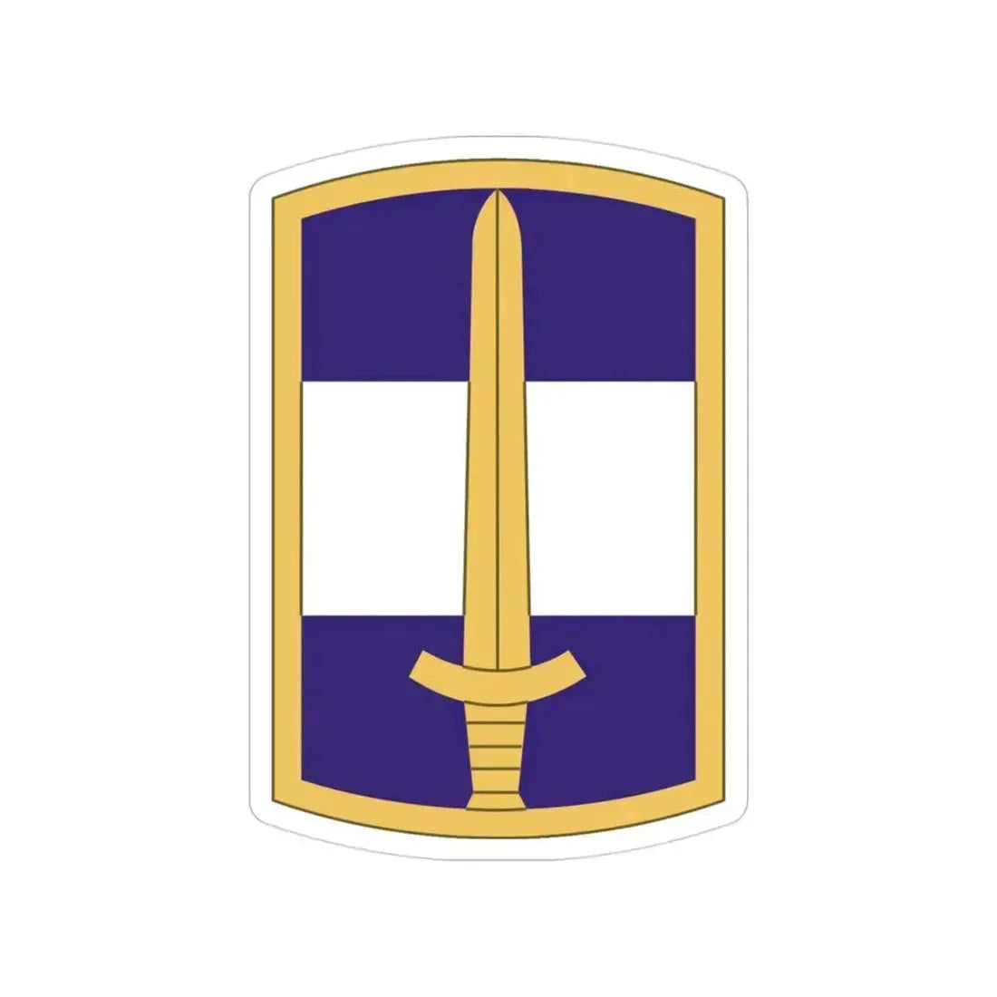 308 Civil Affairs Brigade (U.S. Army) Transparent STICKER Die-Cut Vinyl Decal 3 Inch - The Sticker Space