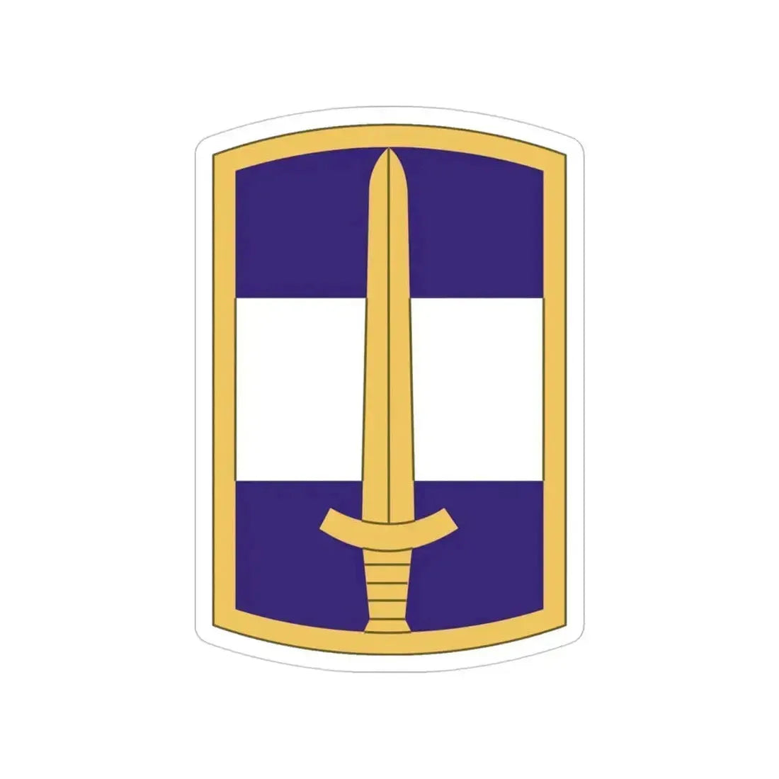 308 Civil Affairs Brigade (U.S. Army) Transparent STICKER Die-Cut Vinyl Decal 4 Inch - The Sticker Space