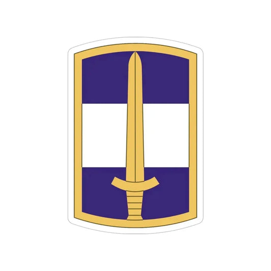 308 Civil Affairs Brigade (U.S. Army) Transparent STICKER Die-Cut Vinyl Decal 6 Inch - The Sticker Space