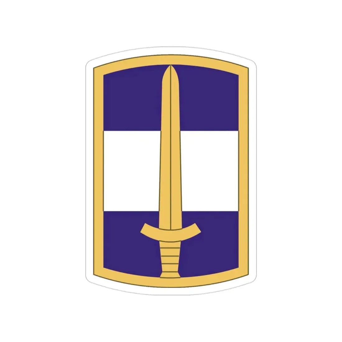 308 Civil Affairs Brigade (U.S. Army) Transparent STICKER Die-Cut Vinyl Decal - The Sticker Space