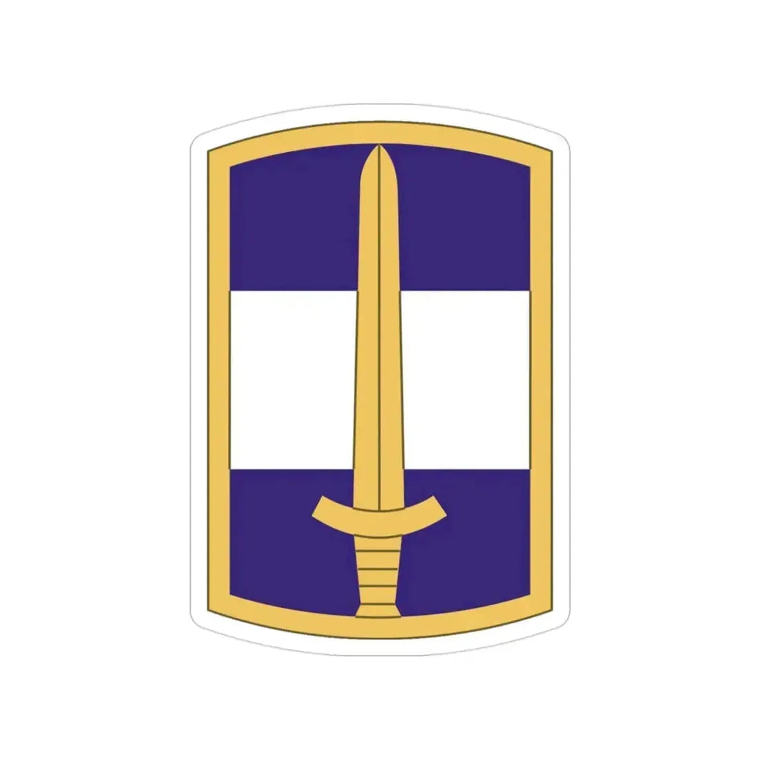 308 Civil Affairs Brigade (U.S. Army) Transparent STICKER Die-Cut Vinyl Decal - The Sticker Space