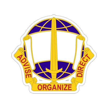 308 Civil Affairs Brigade v2 (U.S. Army) STICKER Vinyl Die-Cut Decal 3 Inch - The Sticker Space