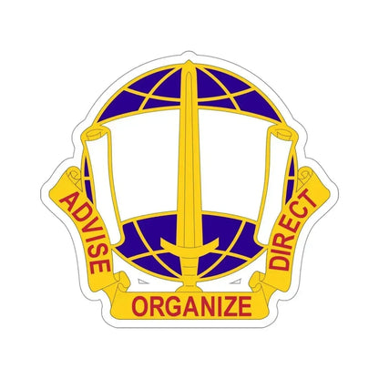 308 Civil Affairs Brigade v2 (U.S. Army) STICKER Vinyl Die-Cut Decal 5 Inch - The Sticker Space