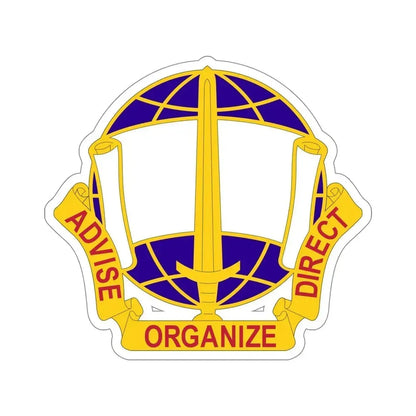 308 Civil Affairs Brigade v2 (U.S. Army) STICKER Vinyl Die-Cut Decal 6 Inch - The Sticker Space