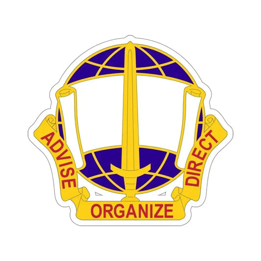 308 Civil Affairs Brigade v2 (U.S. Army) STICKER Vinyl Die-Cut Decal 6 Inch - The Sticker Space