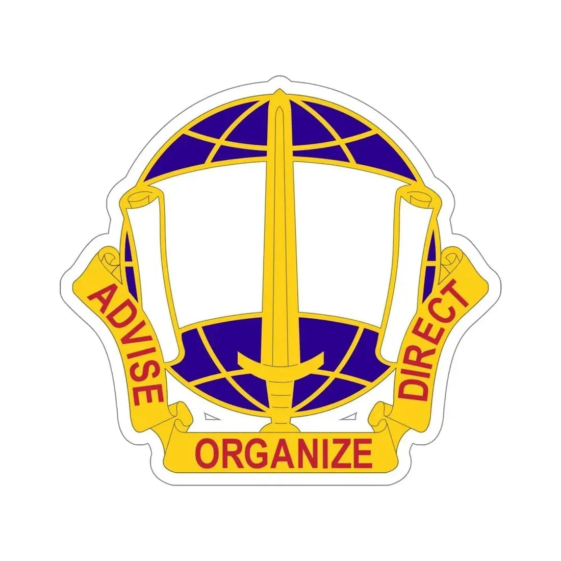 308 Civil Affairs Brigade v2 (U.S. Army) STICKER Vinyl Die-Cut Decal - The Sticker Space