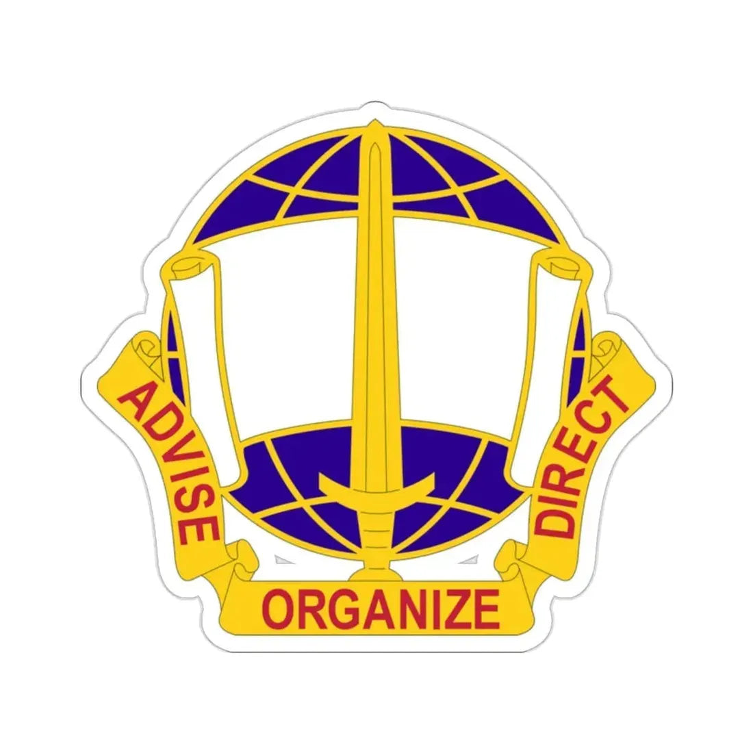 308 Civil Affairs Brigade v2 (U.S. Army) STICKER Vinyl Die-Cut Decal - The Sticker Space