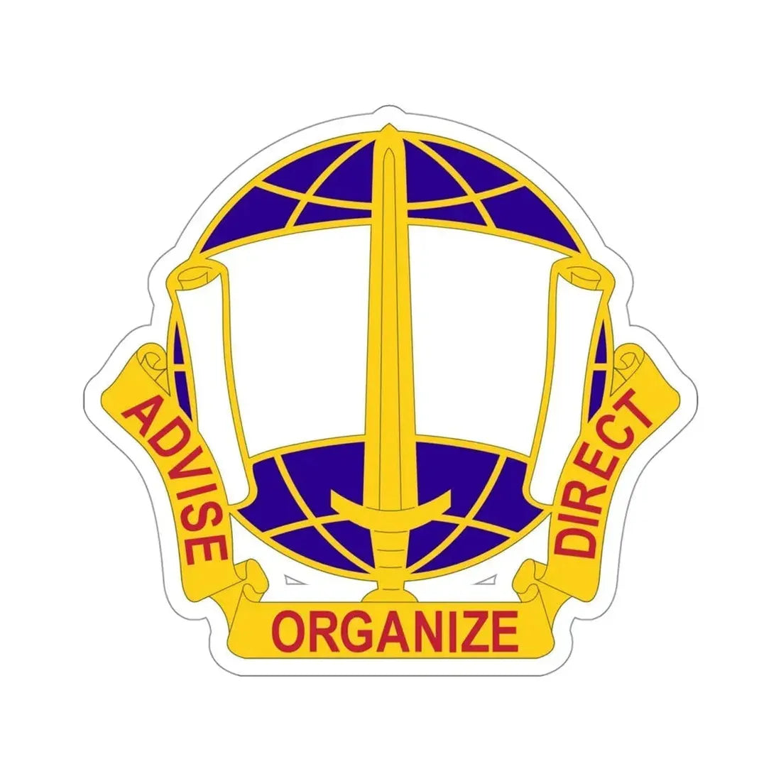 308 Civil Affairs Brigade v2 (U.S. Army) STICKER Vinyl Die-Cut Decal - The Sticker Space