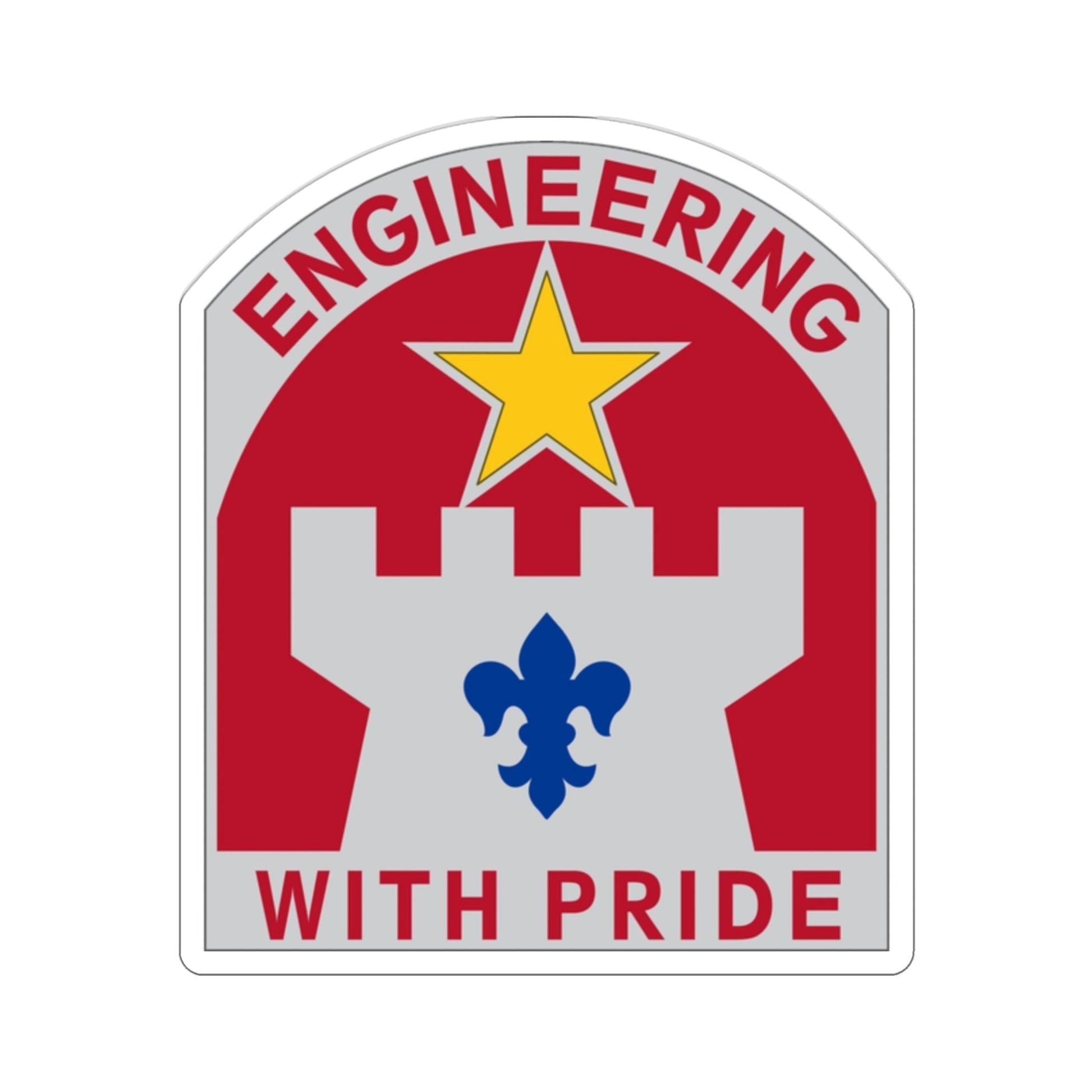 308 Engineer Group (U.S. Army) STICKER Vinyl Die-Cut Decal-2 Inch-The Sticker Space