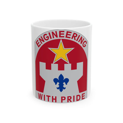 308 Engineer Group (U.S. Army) White Coffee Mug-11oz-The Sticker Space