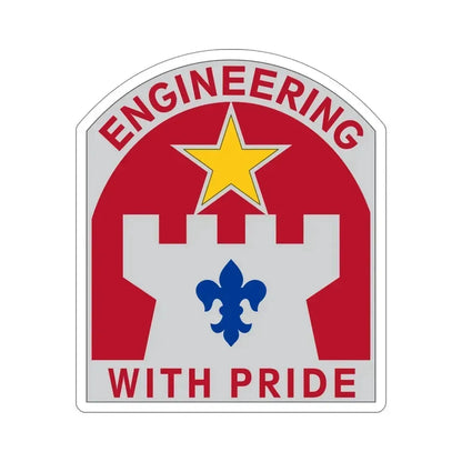 308 Engineer Group (U.S. Army) STICKER Vinyl Die-Cut Decal 5 Inch - The Sticker Space