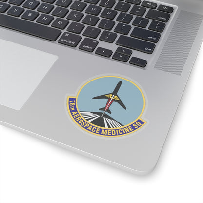 78th Aerospace Medicine Squadron (U.S. Air Force) STICKER Vinyl Kiss-Cut Decal