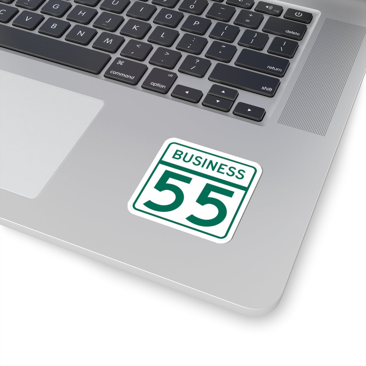 MD Route 55 Business (Maryland) (Road Sign) STICKER Vinyl Kiss-Cut Decal