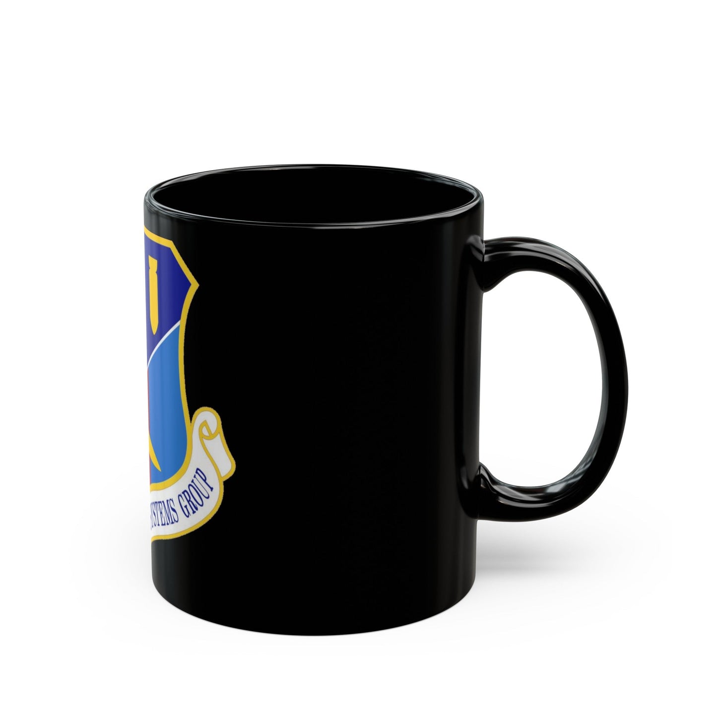 308th Armament Systems Group (U.S. Air Force) Black Coffee Mug-The Sticker Space