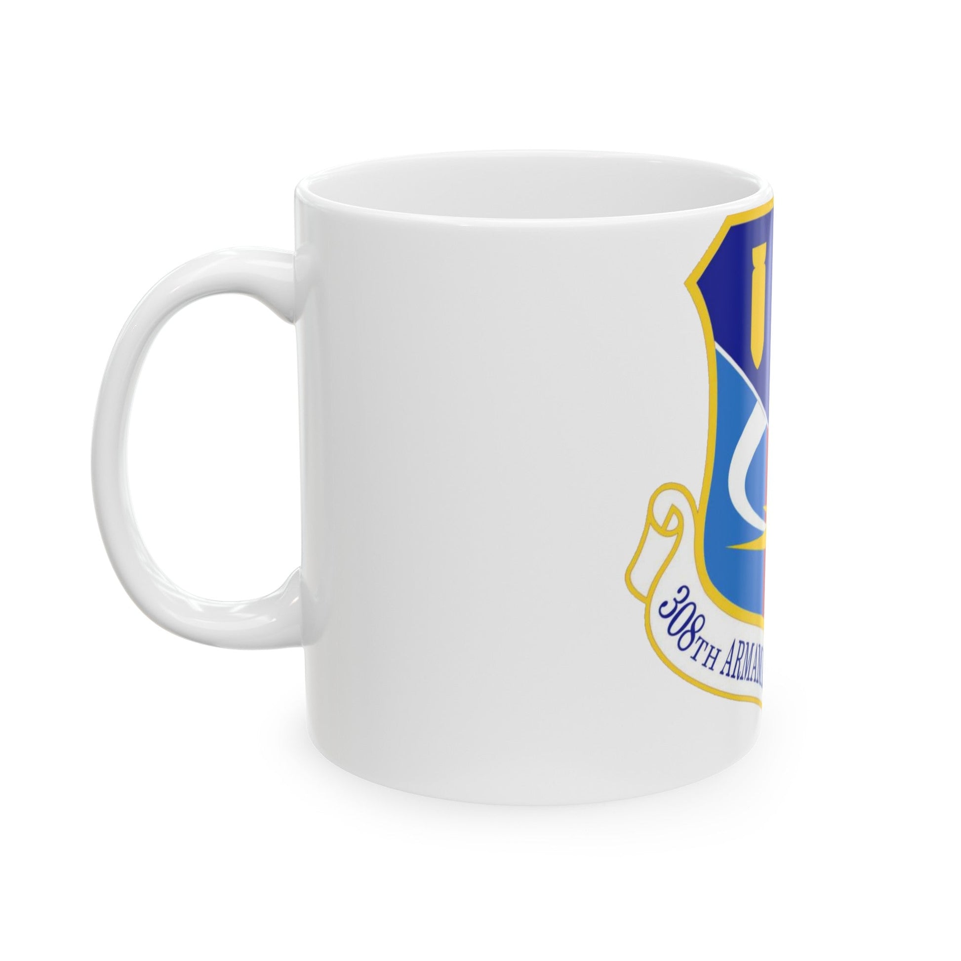 308th Armament Systems Group (U.S. Air Force) White Coffee Mug-The Sticker Space