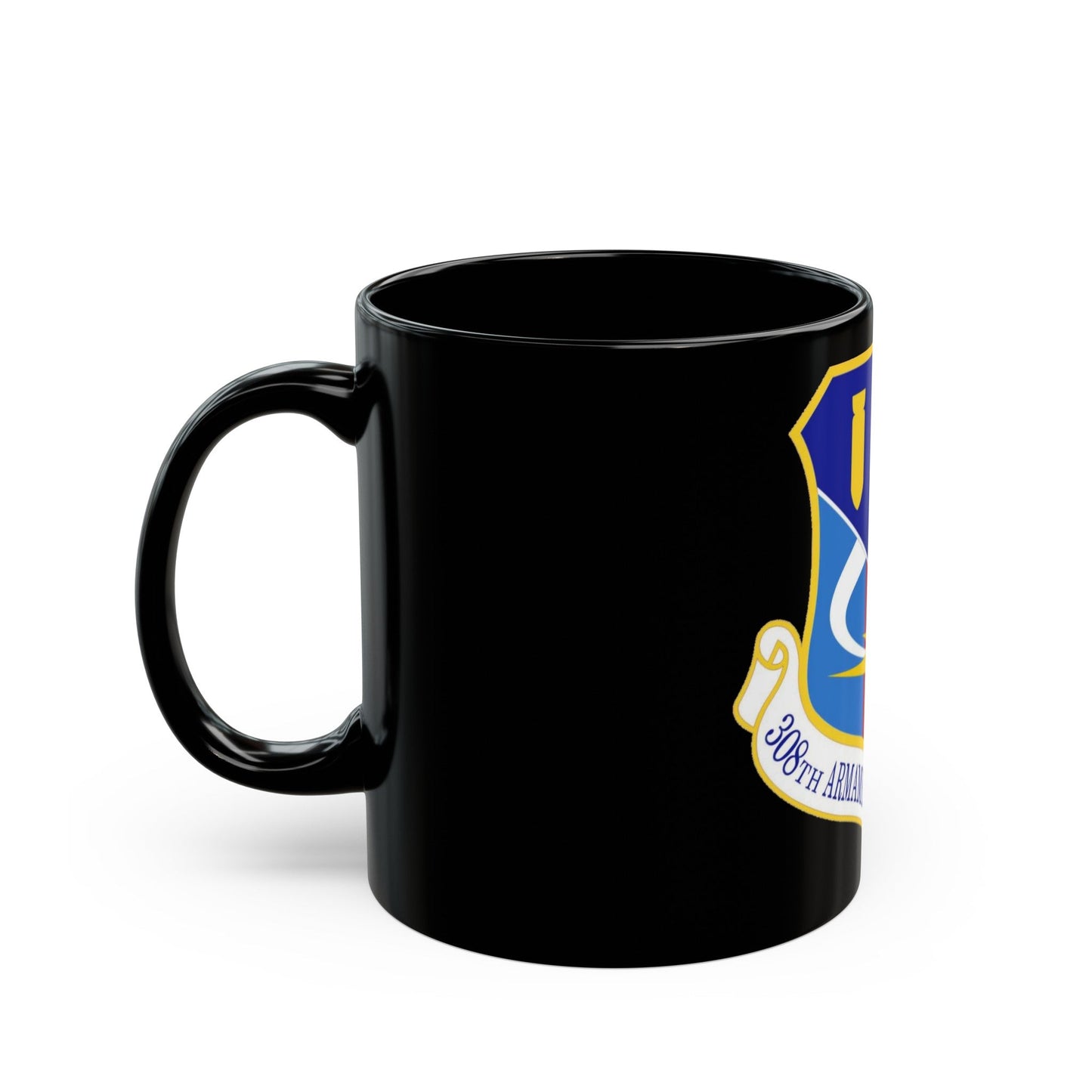 308th Armament Systems Wing (U.S. Air Force) Black Coffee Mug-The Sticker Space